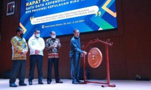 plh sekdaprov lamidi buka rakor satu data