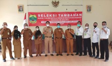 Camat Singkep Gelar Seleksi dan TWK Calon Kades