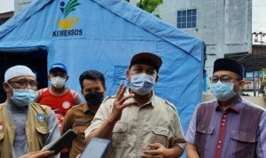 Kepala Kejaksaan Negeri Tanjungpinang Joko Yuhono memberikan keterangan pers terkait rencana ASPEC yang akan gelar konser musik virtual untuk menghibur warga isoman