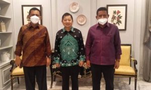 Pertemun gubernur dengan menteru BPPN