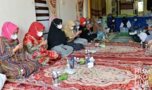 Wagub Marlin saat Doa Bersama bersempena pembangunan Masjid Raja Hamidah Kavling Taman Firdaus Nongsa