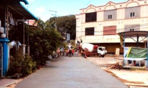 Pengerjaan Betonisasi Program padat Karya KOta TAnpa KUmuh KOTAKU usulan DPR RI Cen Sui Lan ke Kementeriaan PUPR saat ini sedang dilaksanakan di kota Batam