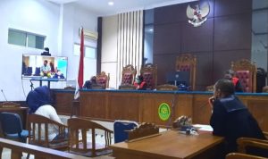Sidang lanjutan dugaan Penipuan masuk IPDN dengan Terdangka Oknum ASN Pemko Tanjungpinang Vina Saktiani di PN Tanjungpinang