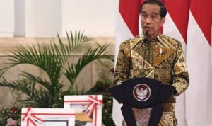 Presiden Joko Widodo memberikan arahan pada acara Penyerahan Daftar Isian Pelaksanaan Anggaran DIPA