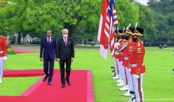 Presiden Jokowi Terima Kunjungan Resmi PM Malaysia di Istana Bogor Presiden Jokowi Terima Kunjungan Resmi PM Malaysia di Istana Bogor