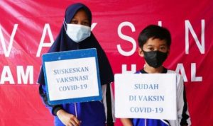 Vaksinasi Covid Pelajar di Kabupaten Bintan