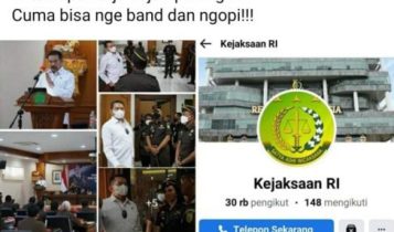 Warga Tanjungpinang Kritik Kinerja Kajari cuma Bisa Nge Band dan Ngopi Warga Tanjungpinang Kritik Kinerja Kajari cuma Bisa Nge Band dan Ngopi