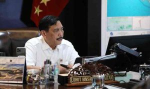 Menteri Koordinator Bidang Kemaritiman dan Investasi Luhut B. Pandjaitan.
