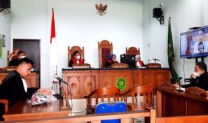 Sidang Kasus Narkoba pemeriksaan terdakwa Windi Ramdan Permadi terhadap terdakwa Reyhan di PN Tanjungpinang scaled