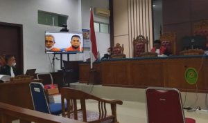 Sidang Korupsi BUMD Lingga diperiksa sebagai saksi Risalasih Mengkau Perintahkan Kabag Keuangan BUMD LIngga Buat Laporan Fiktif