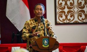 Rapat Koordinasi Perencanaan Anggaran Belanja Daerah di Aula Wan Seri Beni Dompak Tanjungpinang.