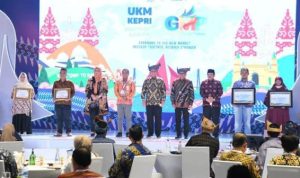 Dihadiri Sejumlah Menteri, Gernas BBI Nasional Dibuka di Batam (Foto;Humas prov Kepri)