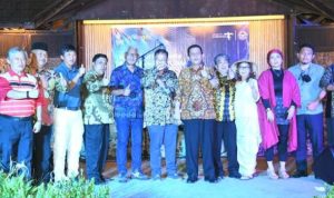 Gubernur Kepri bersama Pengelola Kawasan Nongsa Point Batam dan OPD Kepri saat menghadiri acara VTL Sea Nongsa Sensation Batam Indonesia Farewell Dinner di Batam View Beach Resort