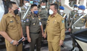 Gubernur Kepri membuka kegiatan pelatihan Dalmas Satpol PP. Gubernur Kepri membuka kegiatan pelatihan Dalmas Satpol PP.