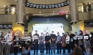 Penutupan acara Kepri Batikan 2022 di Atrium Nagoya Hill Mall Kota Batam.