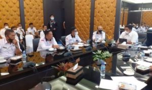 Plt Bupati Bintan melaksanakan rapat persiapan penyelenggaraan Porprov Kepri ke 5.