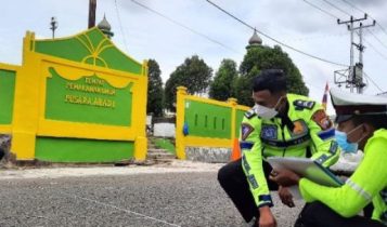 Satu Miunggu setelah Kejadiaan Penyidik Satlantas Polres Tanjungpinang kembali lakukan Olah TKP Kecelakaan Maut di Jalan Pralatan Km 7 Tanjungpinang