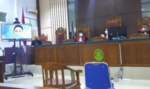 Sidang Korupsi dana Covid Keberatan dengan dakwaan Jaksa Terdakwa Dokter Zailendar ajukan Eksepsi
