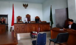 Sidang Online 6 Terdadakwa Perekrut dan Pengiriam 60 PMI Tenggelam Di Malaysia dilakukan secara bergantian di PN Tanjungpinang Rabu (20-4-2022)