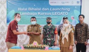 Halal Bihalal dan Launching Kursus Legato di desa Sebong Lagoi Bintan oleh BRC (Foto:Hasura/presmedia.id)