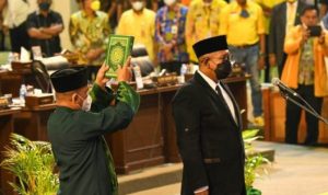 Pelantikan Kader Golar Rizky Faisal sebagai Wakil Ketua DPRD Kepri