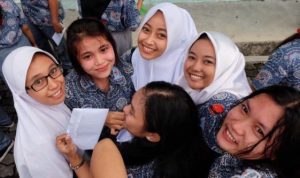 Ilustrasi. Para siswa di salah satu SMA Negeri di Tanjungpinang. (Foto Ismail).