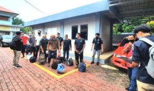 Imigrasi Tanjungpinang saat melakukan Deportasi pada sejumlah WNA dari Rumah Detensi Imigrasi Tanjungpinang
