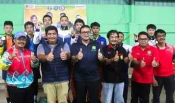 Beri Semangat Plt.Bupati Bintan Temuai Tim Atelit Bintan Beri Semangat Plt.Bupati Bintan Temui Tim Satelit Bintan