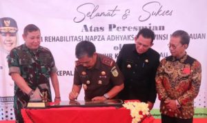 Kajati dan Gubernur Kepri Resmikan Balai Rehabilitasi Napza di RSKJ-KO Engku Haji Daud Tanjung Uban-Bintan