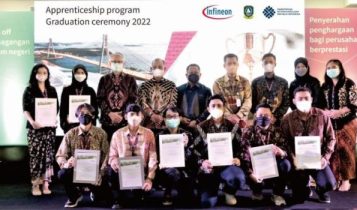 Kick Off Pemagangan Dalam Negeri Tahun 2022 di PT Infineon Technologies Batam Rabu 29 6 2022 PT.Infineon Technologies Batam memberikan kesempatan dan peluang besar kepada putra dan Putri daerah di Kepri untuk magang di perusahaan mereka.