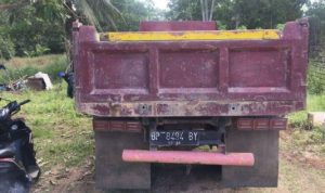Seorang Ibu Rumah Tangga di Bintan Tewas Ditabrak Lori Saat Mengendara Motor dan mau masuk SPBU