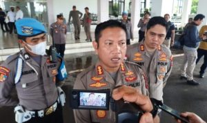 Kapolresta Tanjungpinang Kombes Pol Heribertus Ompusunggu bersama Wakpolresta Tanjungpinang, AKBP Arief Robby Rachman.