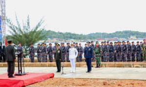 HUT-TNI ke-77 di Kepri DPRD Harapkan TNI Terus Tingkatkan Pengabdian dan Profesionalime