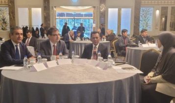 Gubernur Kepri Ansar Ahmad diantara peserta Forum Business Forum Meeting (Supply Chain Opportunities in Indonesia's Free Trade Zone) Turki. (Foto: Humas-Kepri)