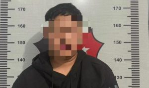 Salah seorang pelaku saat diamankan di Polsek Tanjungpinang Timur (Foto: Humas-Polresta Tanjungpinang)