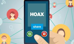 Ilustrasi berita hoax