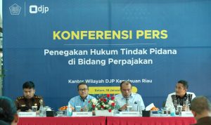 Kantor Wilayah Direktorat Jenderal Pajak (Kanwil DJP) Provinsi Kepri tetapkan pengusaha Katering dan Sembako Batam inisial YL tersangka perpajakan. (Foto: Humas Kanwil DJP Kepri)