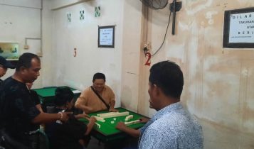 Tim Jatanras Cek Lokasi Permain Mahjong Di Jalan Bakar Batu Tanjungpinang