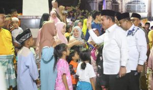 Gubernur Kepulauan Riau (Kepri), Ansar Ahmad menghadiri pembukaan Seleksi Tilawatil Quran (STQ) Kecamatan Kundur di Gedung Pemuda Tanjung Batu, Selasa (7/2/2023). (Foto:Humas-Kepri)
