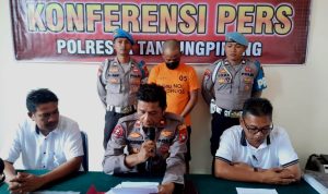 Rilis Penangkapan Pelaku Penyelundup PMI di Polresta Tanjungpinang