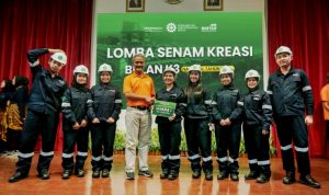 PT BIIE menggelar kegiatan dalam rangka memperingati Bulan K3 dan Hari Gizi Nasional 2023. (Foto- Hasura)