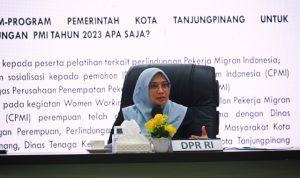 Wakil Ketua Komisi IX DPR, Nihayatul Wafiroh di Kantor Wali Kota Tanjungpinang, Rabu (1/2/2023). (Foto: Humas DPR RI)