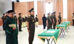 Foto: Wakil Kepala Kejaksaan Tinggi Kepulauan Riau resmi dijabat oleh RD Muhammad Teguh Darmawan (foto: Penkum Kejati Kepri)