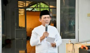 Gubernur Kepri saat melaksanakan Safari Ramadan di Masjid Al Ijtihad, Dusun Air Batang, Desa Mekar Jaya, Kecamatan Bunguran Barat, Kabupaten Natuna, Rabu (5/4/2023). (Foto: Diskominfo)