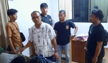 Curi Kota Infak Tim Jatanras Polresta Tanjungpinang amankan dua sanak dibawah Umur Jatanras Polresta Tanjungpinang mengamankan dua anak dibawah umur karena diduga pencurian kotak infak di sebuah Ruko Jalan Salam Km 8, Tanjungpinang. (Foto: Roland/Persmedia)