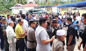Peringatan Hari Buruh (May Day) di Bintan, digelar dengan Halal bihalal Buruh dengan Bupati Bintan Roby Kurniawan. (foto: Hasura).