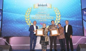 Bank bjb berhasil menyabet tiga penghargaan dalam ajang Infobank-MRI Banking Service Excellence Recognition 2023. Penghargaan diberikan atas pelayanan prima bank bjb terhadap para nasabah sepanjang 2022.