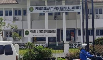 Gedung Pengadilan Tinggi Kepri di Jalan Ahmad Yani No 29 Tanjungpinang Provinsi Kepri