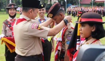 Kegiatan Lomba Tingkat Regu Penggalang tingkat nasional LT V di Buperta Cibubur pada 18 23 Juni 2023 Kegiatan Lomba Tingkat Regu Penggalang tingkat nasional (LT-V) di Buperta Cibubur pada 18-23 Juni 2023. Credit (foto: Dok.Humas Kwarnas)