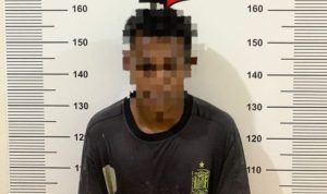 Pelaku Am saat diamankan di Satreskrim Polresta Tanjungpinang (Humas)